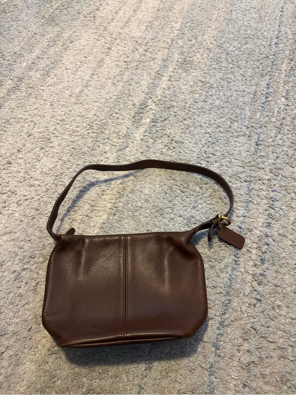 Vintage Coach Soho 4148 Leather Mini Bucket Bag - Brown